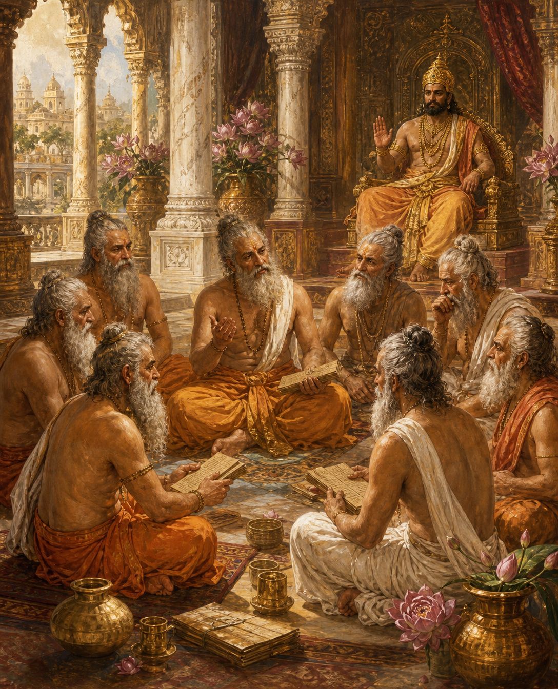 King Nimi meets the nine Yogendras — Canto 11